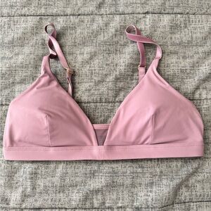 Soft Pink Triangle Bra by Pepper